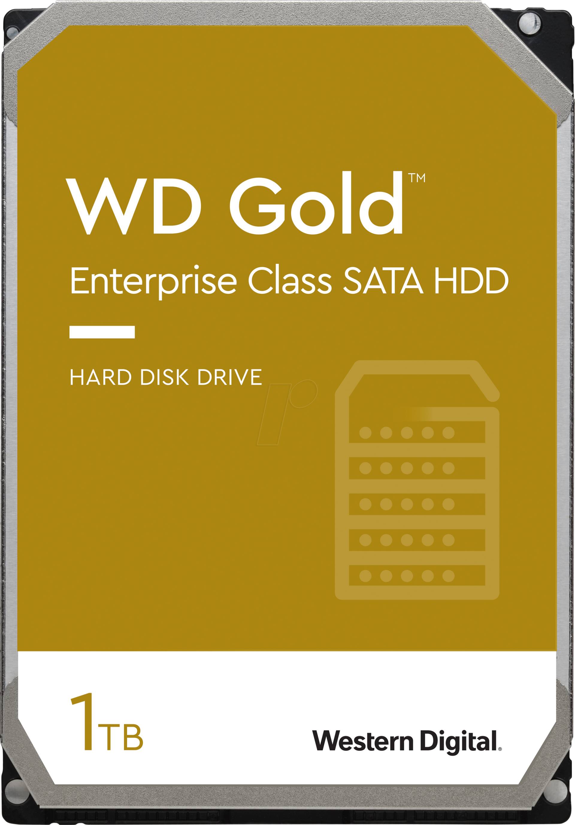 WD1005FBYZ - 1TB Festplatte WD Gold - Datacenter von Western Digital