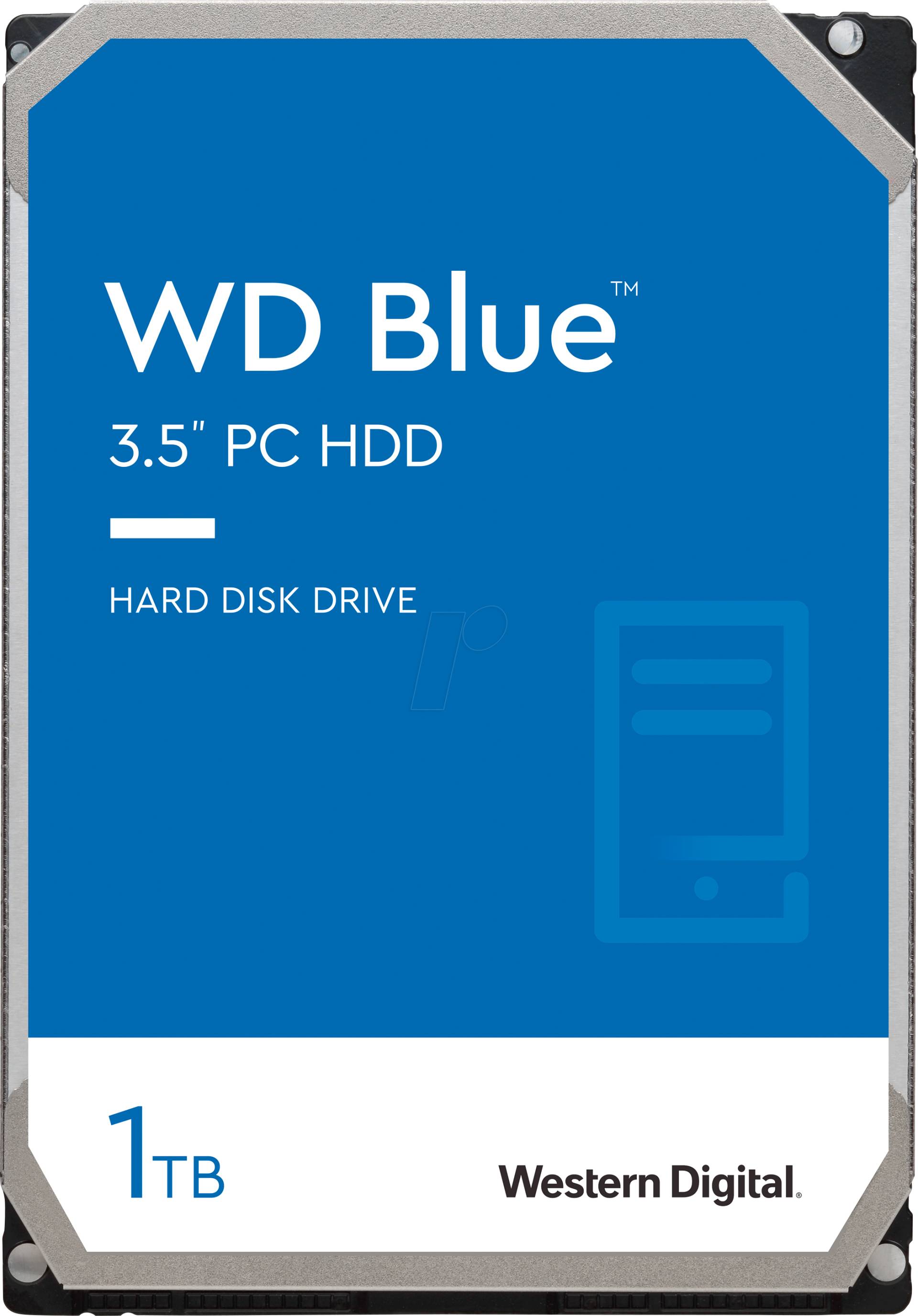 WD10EZEX - 1TB Festplatte WD Blue - Desktop von Western Digital