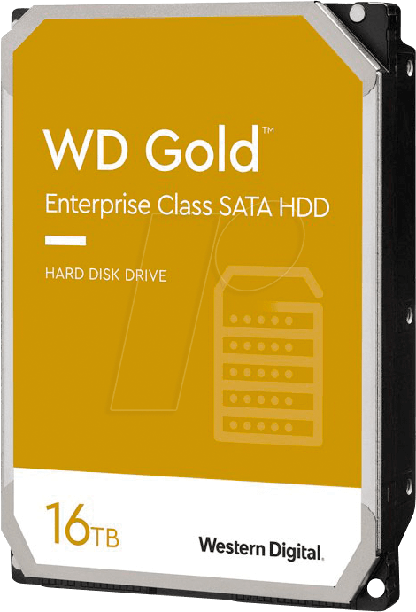 WD161KRYZ - 16TB Festplatte WD Gold - Datacenter von Western Digital