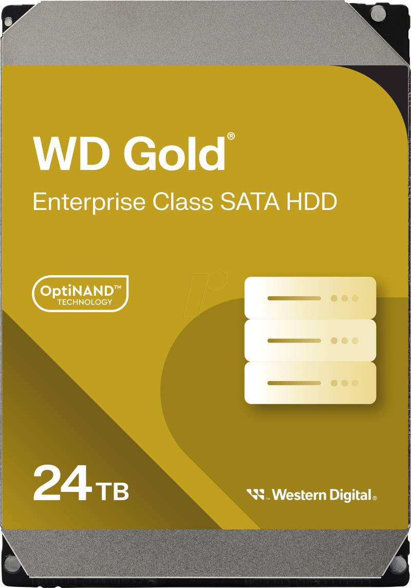 WD241KRYZ - 24TB Festplatte WD Gold - Datacenter von Western Digital