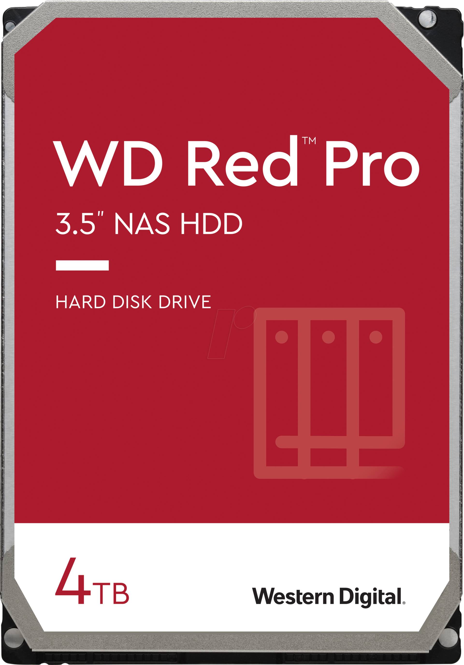 WD4003FFBX - 4TB Festplatte WD RED PRO - NAS von Western Digital