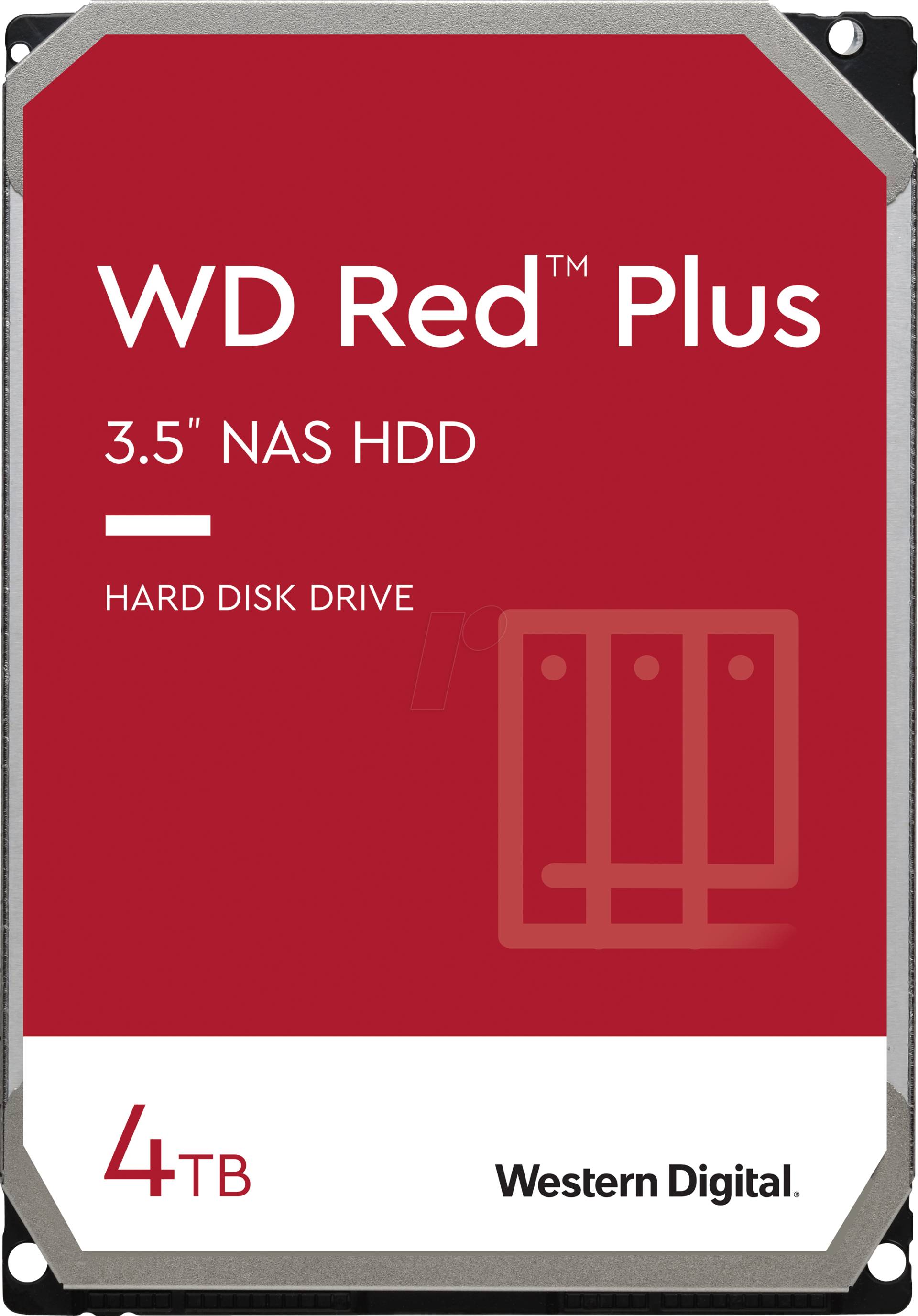 WD40EFPX - 4TB Festplatte WD RED PLUS von Western Digital