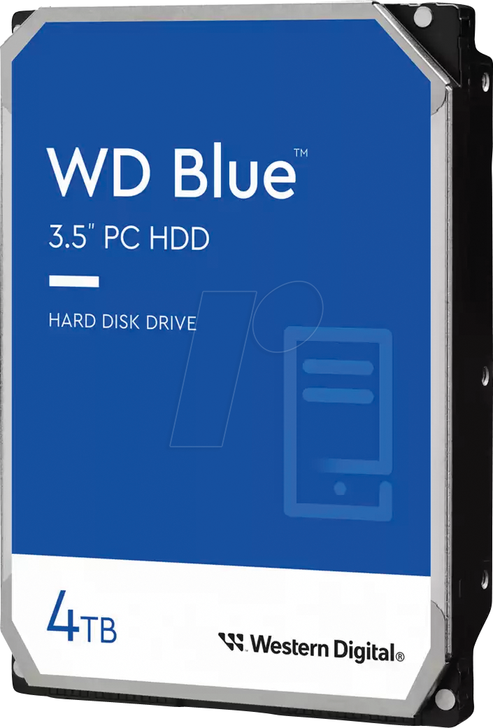 WD40EZAX - 4TB Festplatte WD Blue - Desktop von Western Digital