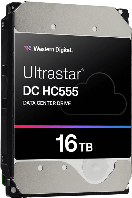 WD Ultrastar DC HC555 - Festplatte - Datencenter - 16TB - intern - 3,5 (8,9 cm) - SATA 6Gb/s - 7200 rpm - Puffer: 512MB (0B48722) von Western Digital