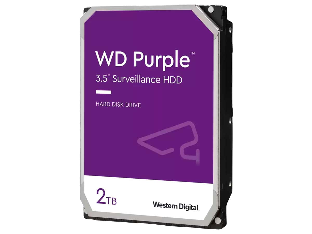 WESTERN DIGITAL HDD Purple WD23PURZ 2TB, 8,9 cm (3.5") von Western Digital