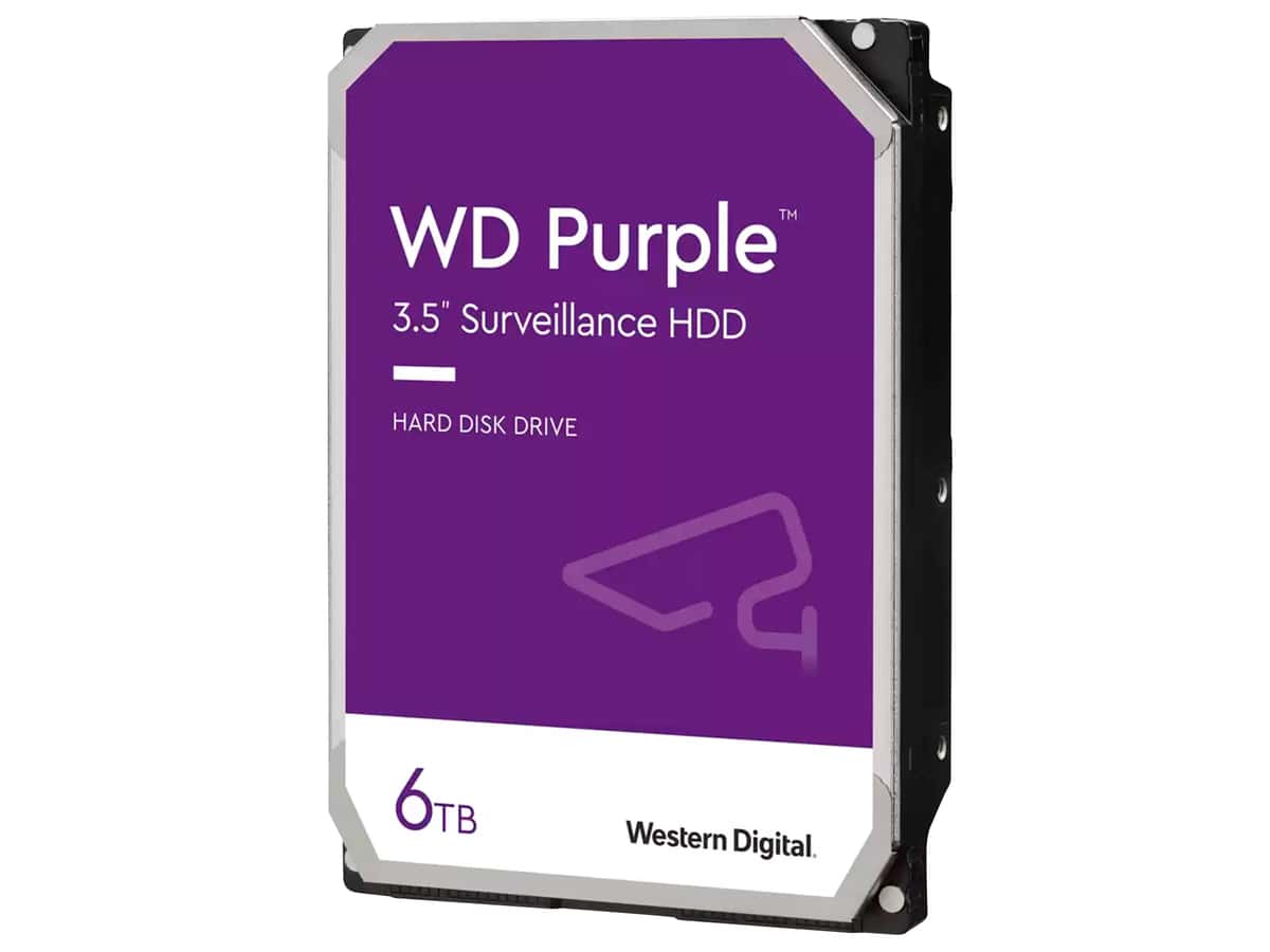 WESTERN DIGITAL HDD Purple WD64PURZ 6TB, 8,9 cm (3.5") von Western Digital