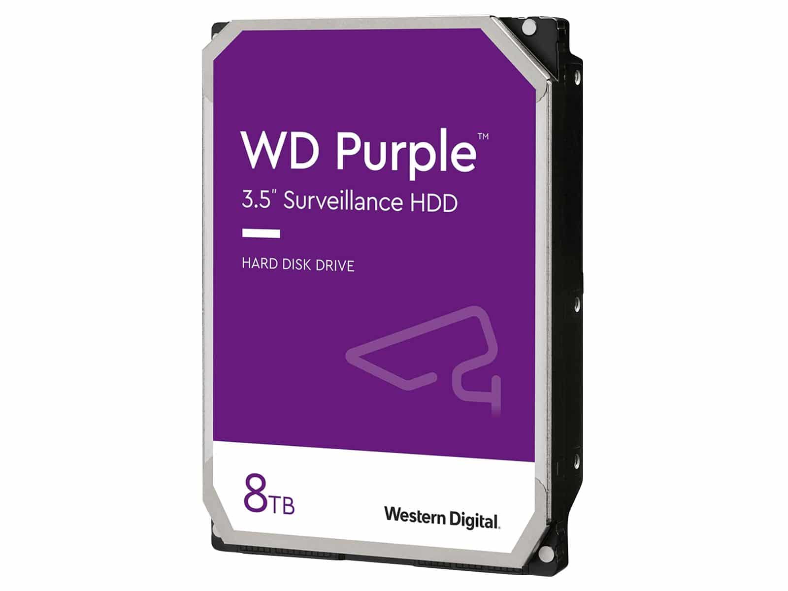 WESTERN DIGITAL HDD Purple WD84PURZ 8TB, 8,9 cm (3.5") von Western Digital