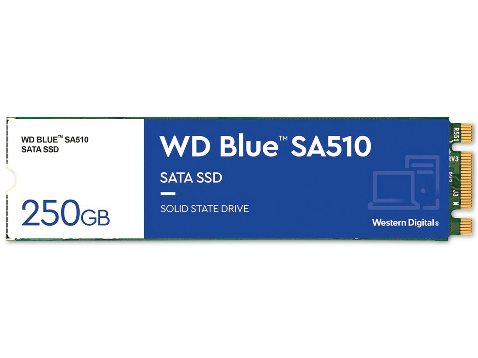 WESTERN DIGITAL M.2 SSD WD Blue SA510, 250 GB, intern von Western Digital