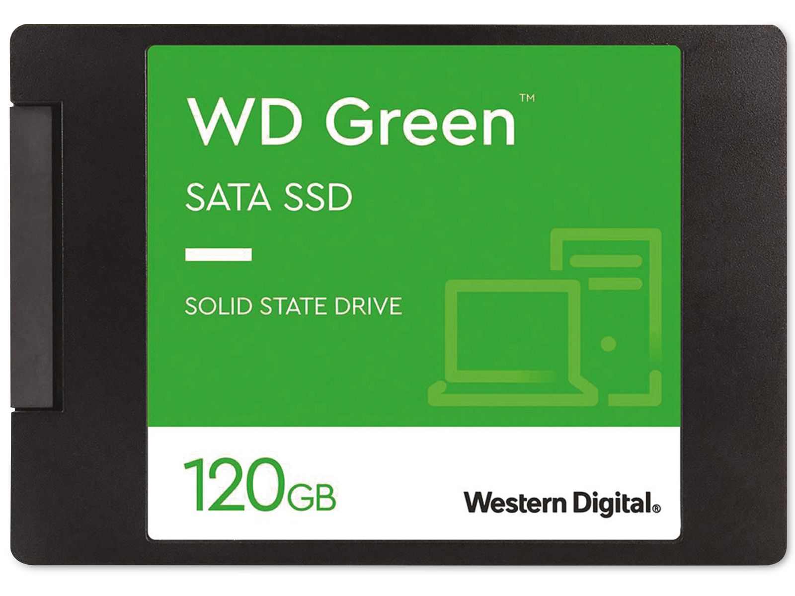 WESTERN DIGITAL SATA-SSD WD Green, 240 GB, 7mm, 6,35 cm (2,5") von Western Digital