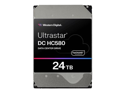 WESTERN DIGITAL ULTRASTAR HC580 24TB TCG WESTERN DIGITAL ULTRASTAR HC580 24TB TCG von Western Digital
