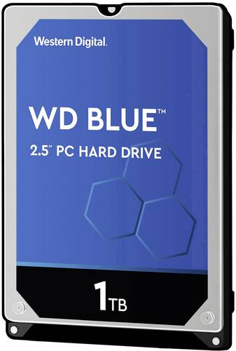 Western Digital Blue™ Mobile 1TB Interne Festplatte 6.35cm (2.5 Zoll) SATA III WD10SPZX Bulk von Western Digital