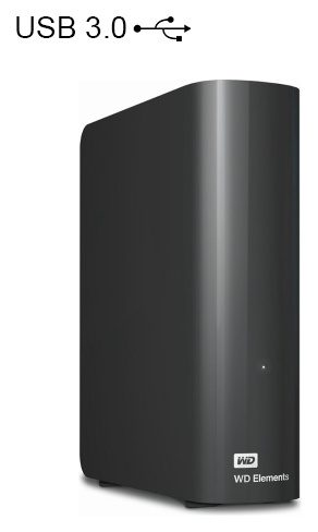 Western Digital Elements Desktop 3.0 6TB Western Digital Elements Desktop 3.0 6TB von Western Digital