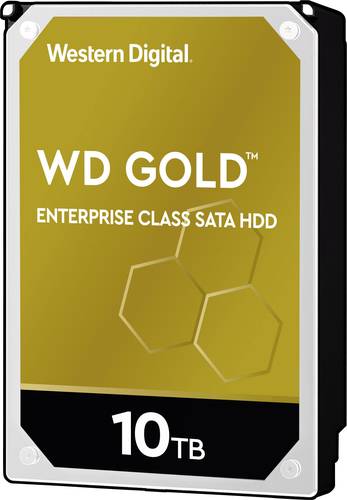 Western Digital Gold™ 10TB Interne Festplatte 8.9cm (3.5 Zoll) SATA III WD102KRYZ Bulk von Western Digital