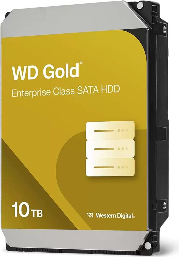 WD Gold WD103KRYZ - Festplatte - Enterprise - 10TB - intern - 3,5 (8,9 cm) - SATA 6Gb/s - 7200 rpm - Puffer: 512MB (WD103KRYZ) von Western Digital