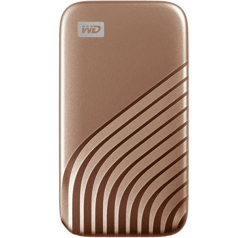 Western Digital My Passport 1 TB SSD - Externe Festplatte - gold externe SSD 2,5 Zoll" von Western Digital