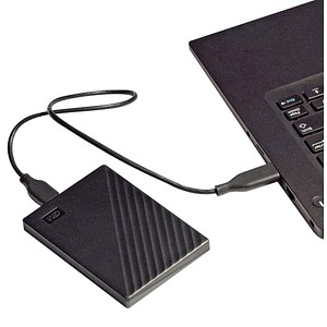 Western Digital My Passport 5 TB externe HDD-Festplatte schwarz Western Digital My Passport 5 TB externe HDD-Festplatte schwarz von Western Digital
