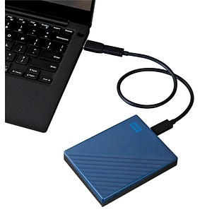 Western Digital My Passport Ultra 4 TB externe HDD-Festplatte blau Western Digital My Passport Ultra 4 TB externe HDD-Festplatte blau von Western Digital
