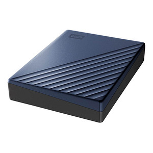 Western Digital My Passport Ultra 5 TB externe HDD-Festplatte blau von Western Digital