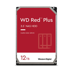 Western Digital RED Plus 12 TB interne SSD-Festplatte von Western Digital