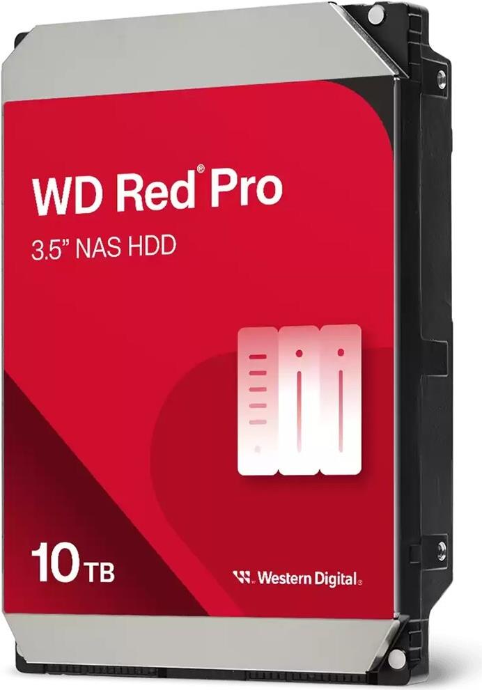 WD Red Pro WD103KFBX - Festplatte - Enterprise - 10TB - intern - 3,5 (8,9 cm) - SATA 6Gb/s - 7200 rpm - Puffer: 512MB (WD103KFBX) von Western Digital