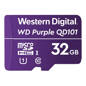Western Digital Speicherkarte Purple SC QD101 microSDHC 32 GB Western Digital Speicherkarte Purple SC QD101 microSDHC 32 GB von Western Digital