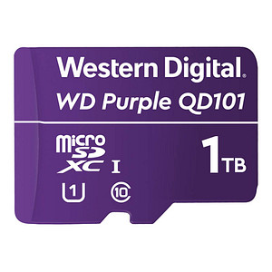 Western Digital Speicherkarte Purple SC QD101 microSDXC 1 TB von Western Digital