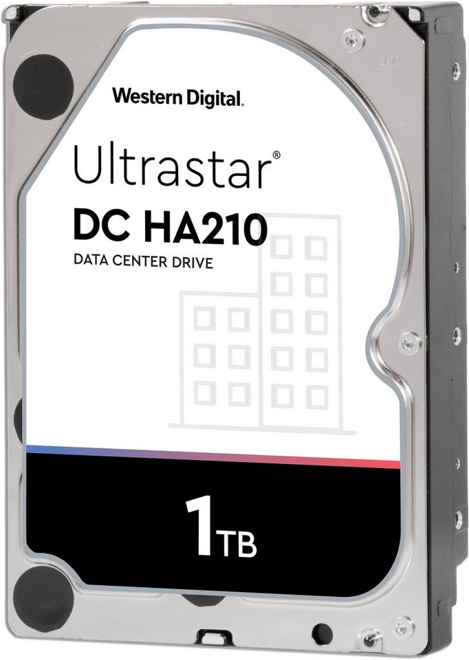 Western Digital Ultrastar DC HA210 1 TB HDD-Festplatte (1 TB) 3,5, Bulk" von Western Digital