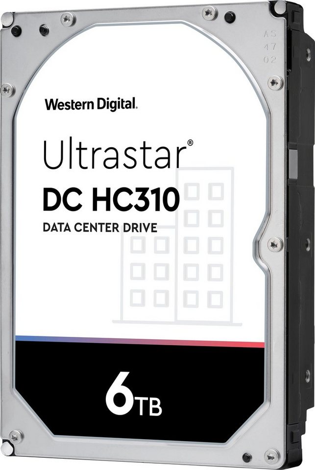 Western Digital Ultrastar DC HC310 6TB SAS HDD-Festplatte (6 TB) 3,5, Bulk" von Western Digital