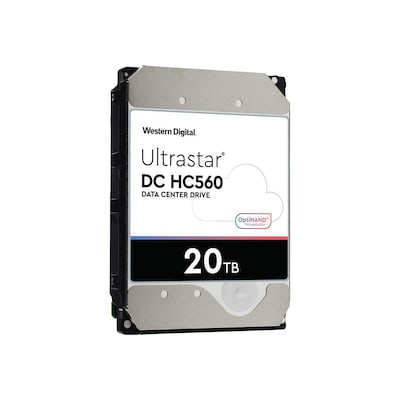 Western Digital Ultrastar DC HC560 20TB - 7200rpm SATA 6Gb/s 512MB 3.5 Zoll Western Digital Ultrastar DC HC560 20TB - 7200rpm SATA 6Gb/s 512MB 3.5 Zoll von Western Digital