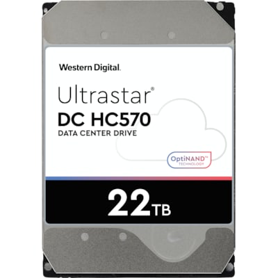 Western Digital Ultrastar DC HC570 0F48155 - 22 TB 3,5 Zoll SATA 6 Gbit/s von Western Digital