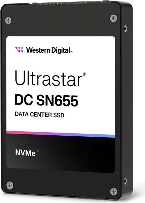 Western Digital Ultrastar DC SN655 U.3 3,84 TB PCI Express 4.0 3D TLC NAND NVMe (0TS2461) von Western Digital