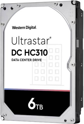 Western Digital Ultrastar HC310 6TB Interne Festplatte 8.9cm (3.5 Zoll) SATA III HUS726T6TALE6L4 Bul von Western Digital