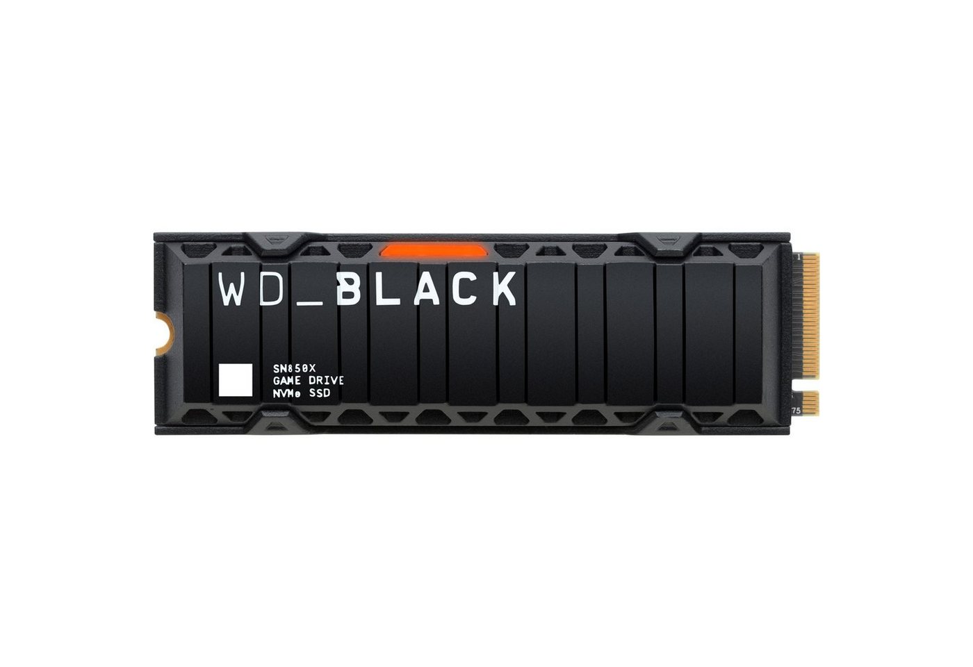 Western Digital WD Black SN850X NVMe SSD 1 TB, (PCIe 4.0 x4, NVMe, interne SSD (1.000 GB) von Western Digital