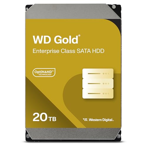 Western Digital WD Gold 3 5p SATA, 6 GB, 20 TB Western Digital WD Gold 3 5p SATA, 6 GB, 20 TB von Western Digital