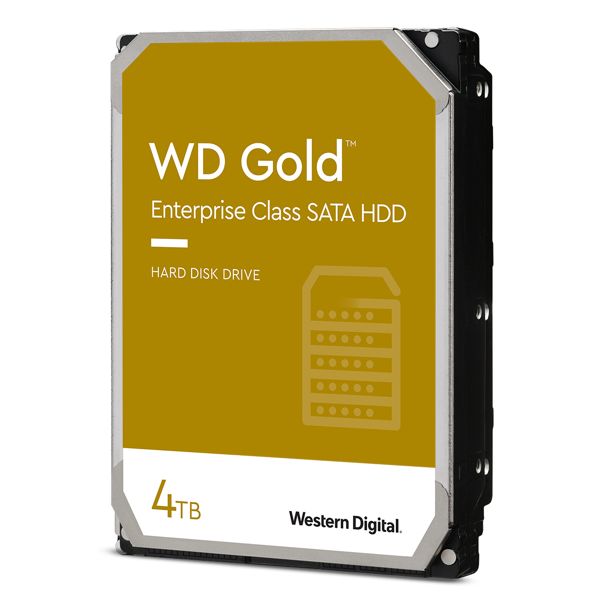 Western Digital WD Gold 4TB 3.5 Zoll SATA 6Gb/s - interne Enterprise Festplatte von Western Digital