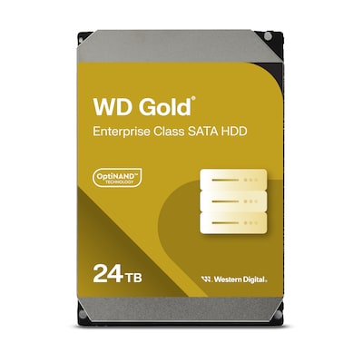 Western Digital WD Gold WD241KRYZ - 24 TB, 3,5 Zoll, SATA 6 Gbit/s von Western Digital