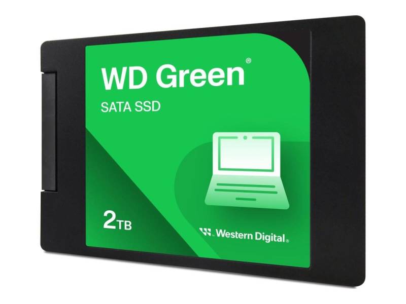 WD Green SATA SSD 2,5" mit Gehäuse 2 TB von Western Digital