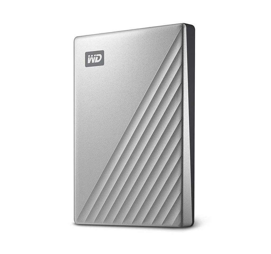 Western Digital WD My Passport Ultra ext. Festplatte 2TB silber externe HDD-Festplatte von Western Digital