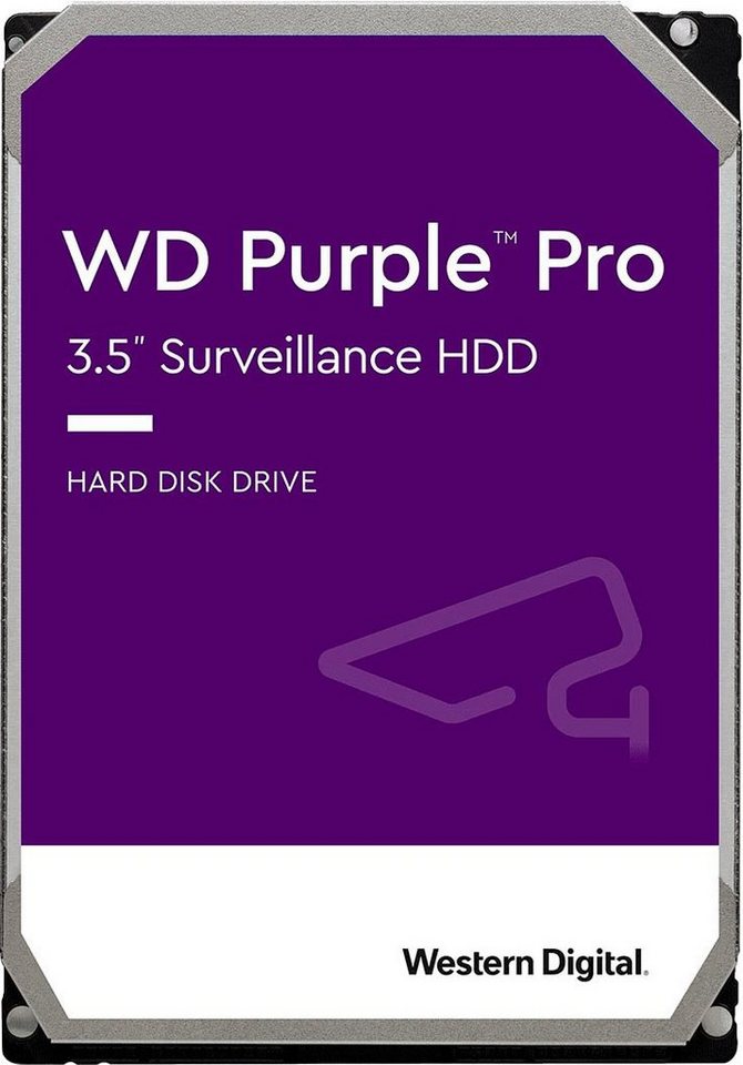 Western Digital WD Purple™ Pro Surveillance 18TB HDD-Festplatte (18 TB) 3,5" von Western Digital