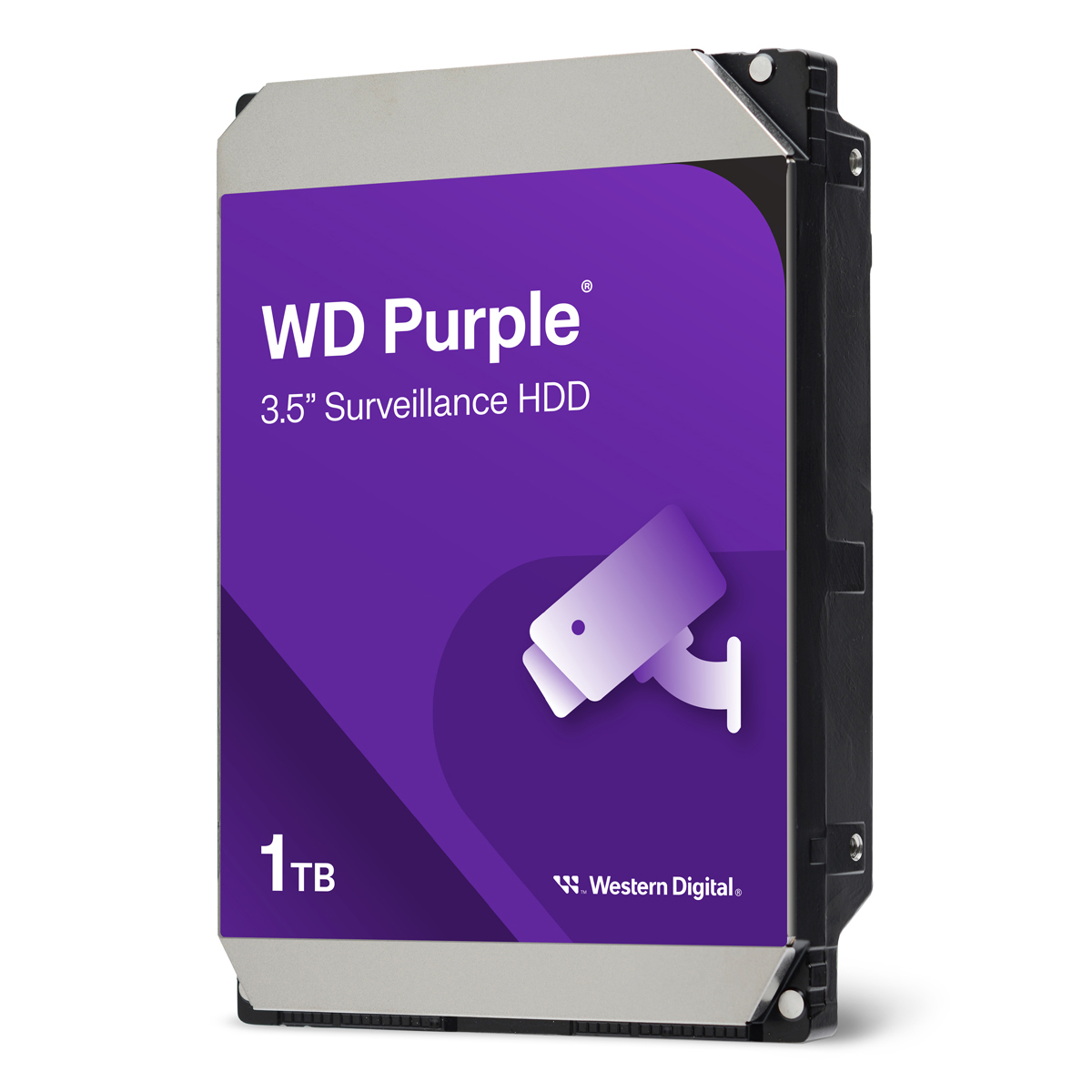 Western Digital WD Purple 1TB 64MB 3.5 Zoll SATA Interne Surveillance Festplatte von Western Digital