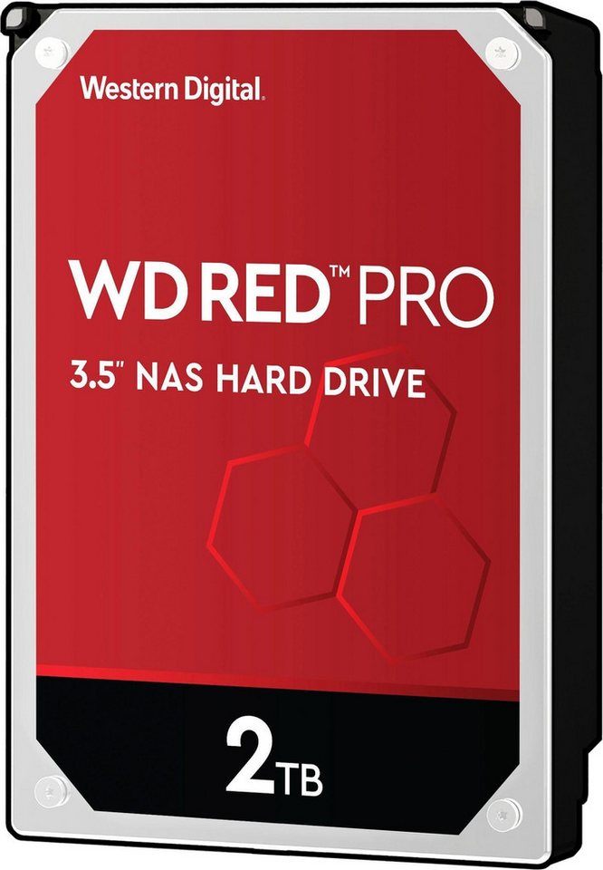 Western Digital WD RED Plus 2TB WD20EFPX 64MB 6Gb/s HDD-NAS-Festplatte (2TB) von Western Digital