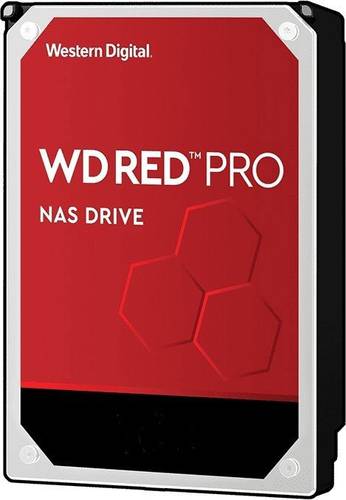 Western Digital WD Red™ Pro 12TB Interne Festplatte 8.9cm (3.5 Zoll) SATA 6 Gb/s WD121KFBX Bulk von Western Digital