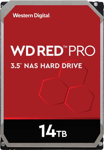 Western Digital WD Red™ Pro 18TB Interne Festplatte 8.9cm (3.5 Zoll) SATA 6 Gb/s WD181KFGX Bulk von Western Digital
