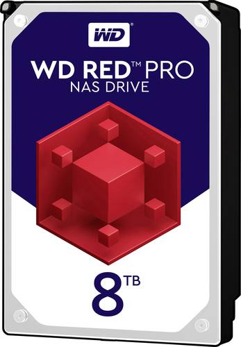 Western Digital WD Red™ Pro 8TB Interne Festplatte 8.9cm (3.5 Zoll) SATA 6 Gb/s WD8003FFBX Bulk von Western Digital