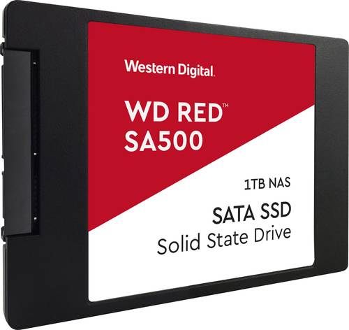Western Digital WD Red™ SA500 1TB Interne SATA SSD 6.35cm (2.5 Zoll) SATA 6 Gb/s WDS100T1R0A von Western Digital