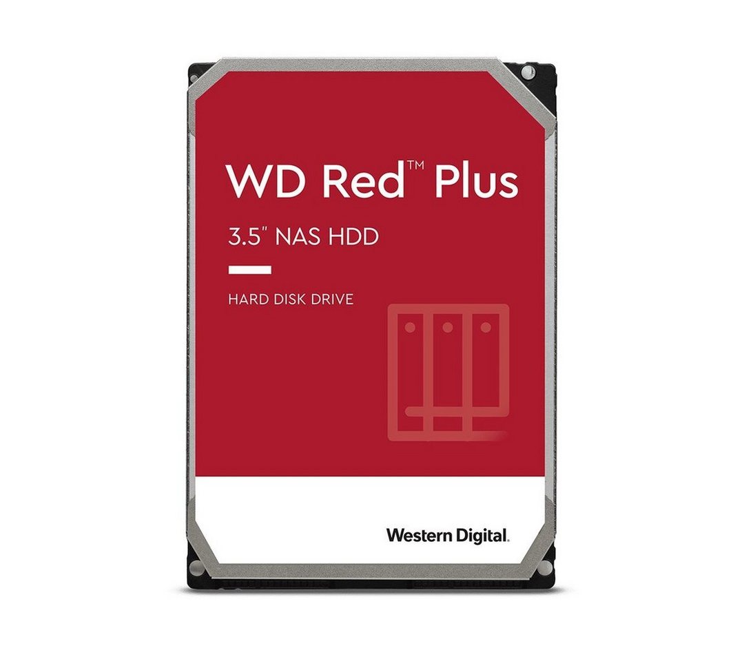 Western Digital WD Red Plus NAS, WD120EFBX, 12 TB, intern, 3.5 (8.9 cm), SATA 6Gb/s HDD-Festplatte (12 TB)" von Western Digital