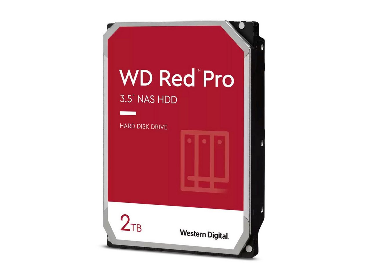 Western Digital WD Red Pro NAS-Festplatte 8 TB 256 MB - WD8003FFBX HDD-NAS-Festplatte (8 TB) 3,5"" 235 MB/S Lesegeschwindigkeit, Optimiert die Festplattenparameter für Workloads von NAS-Systemen von Western Digital
