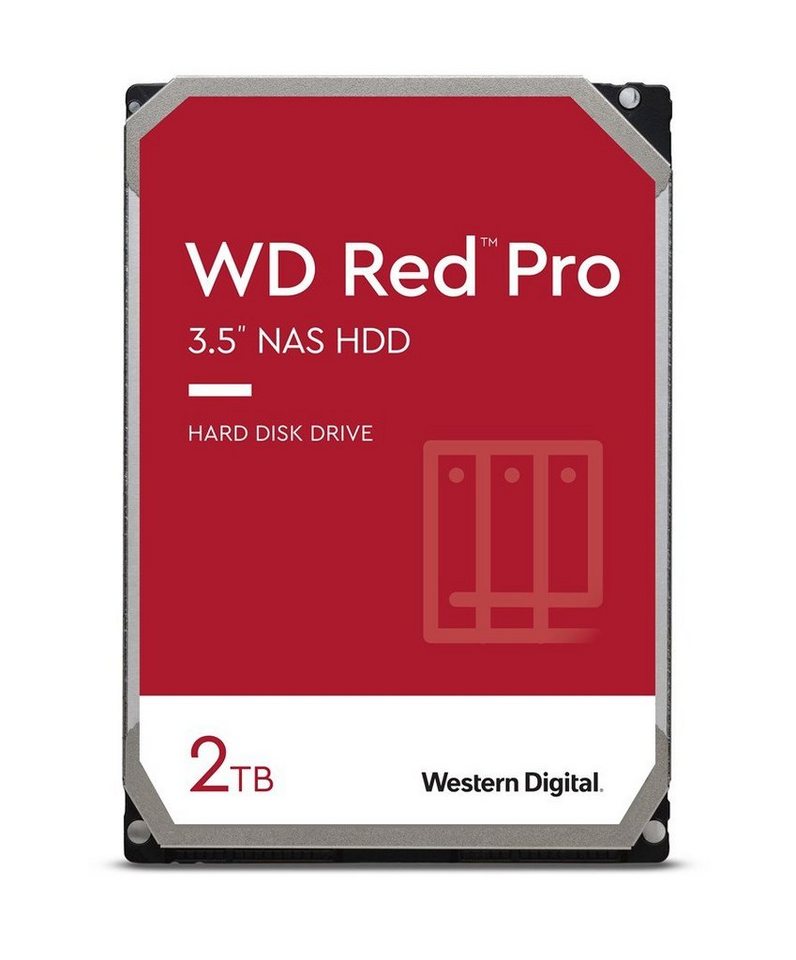 Western Digital WD Red Pro NAS WD2002FFSX, 2 TB, intern, 3.5 (8.9 cm), SATA 6Gb/s HDD-Festplatte (2 TB)" von Western Digital