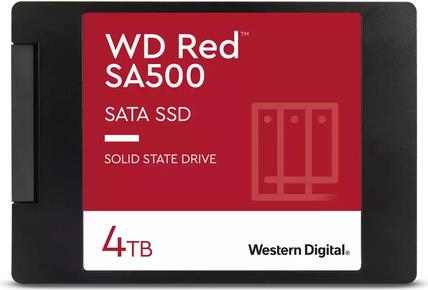 Western Digital WD Red SA500 WDS400T2R0A - SSD - 4 TB - SATA 6Gb/s (WDS400T2R0A) von Western Digital
