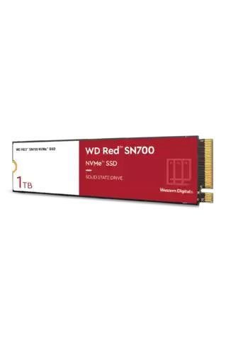 Western Digital WD Red SN700 NAS SSD NVMe interne SSD (1 TB) 3430 MB/S Lesegeschwindigkeit, 3000 MB/S Schreibgeschwindigkeit von Western Digital